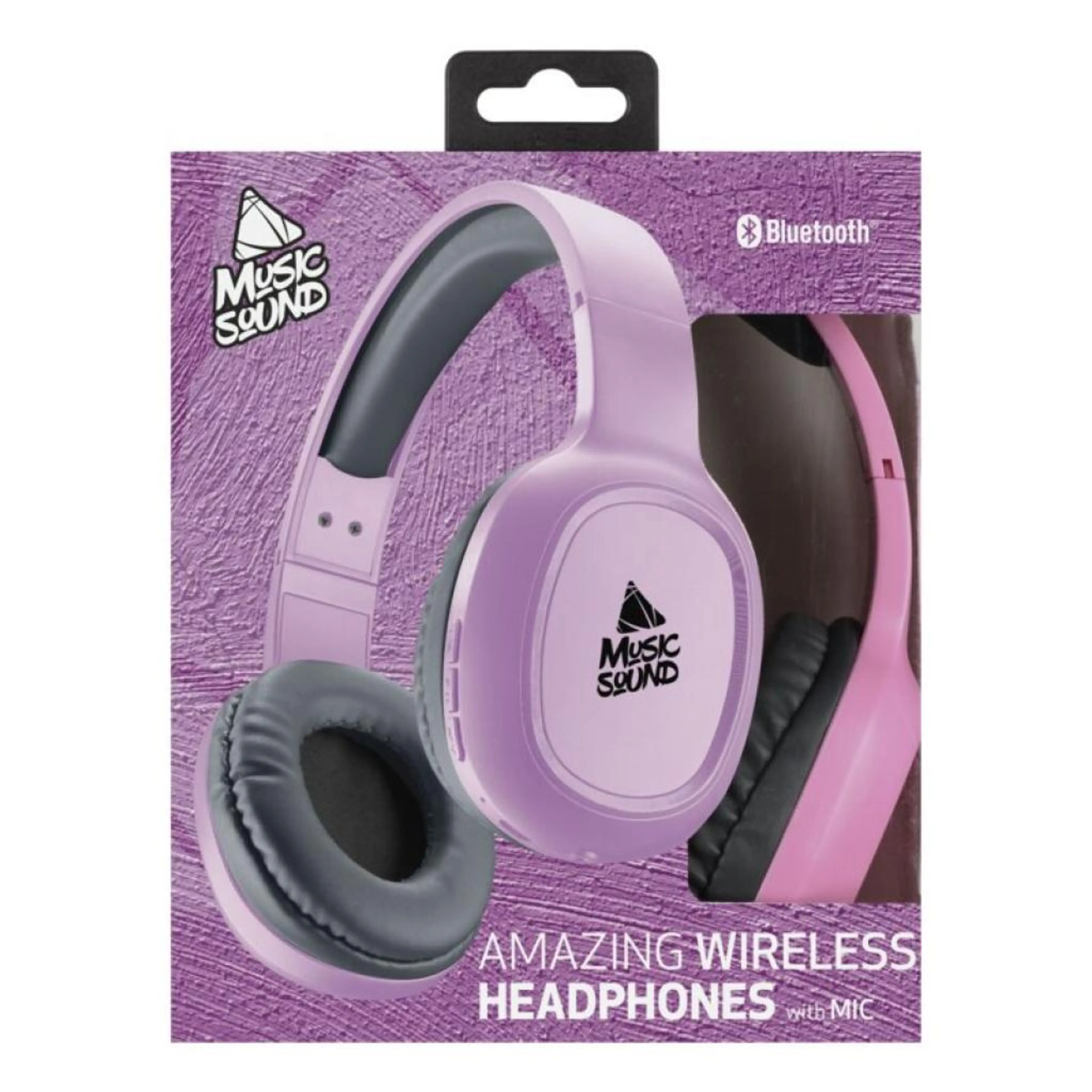 Bluetooth слушал Music Sound Basic розови