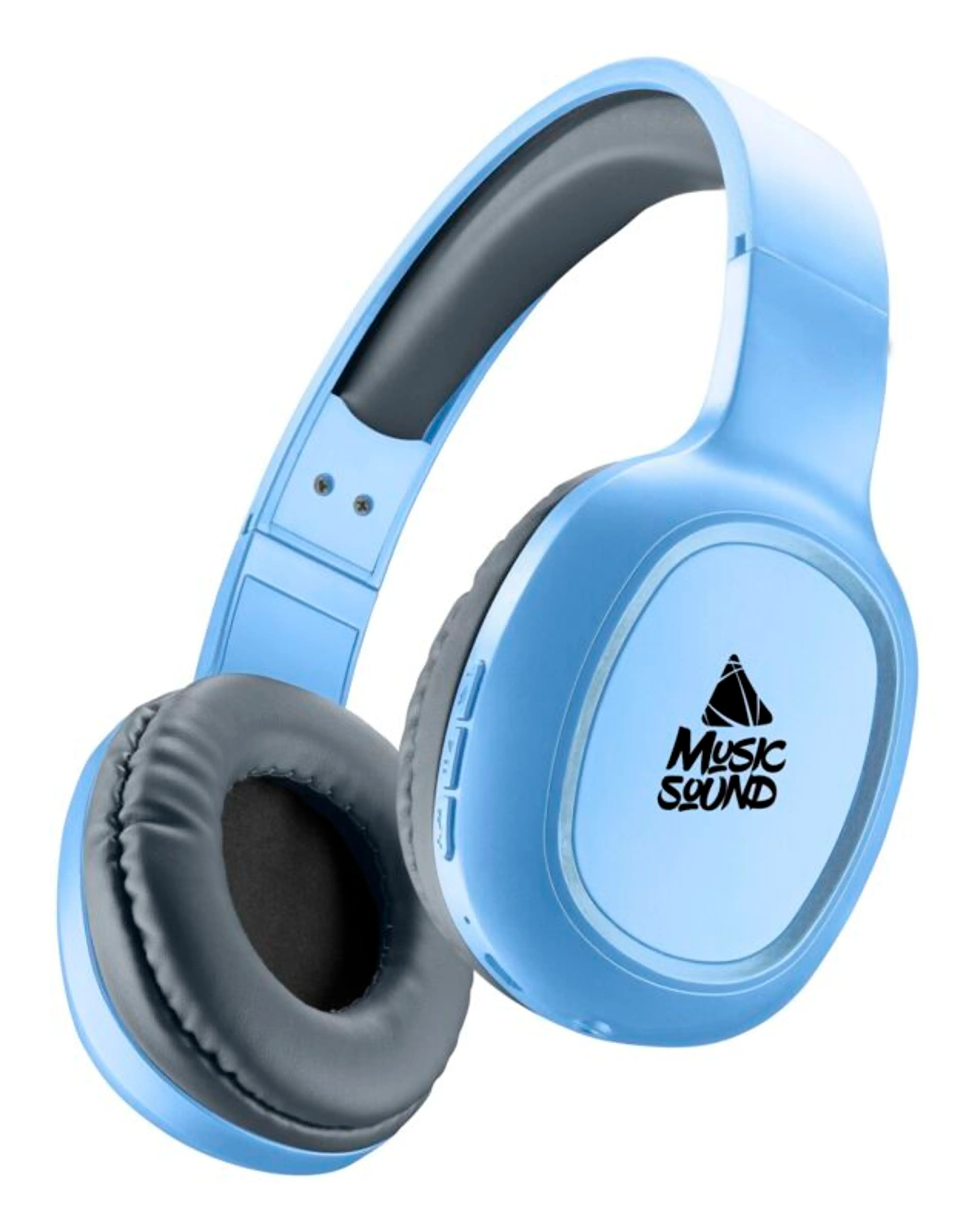 Bluetooth слушал Music Sound Basic сини