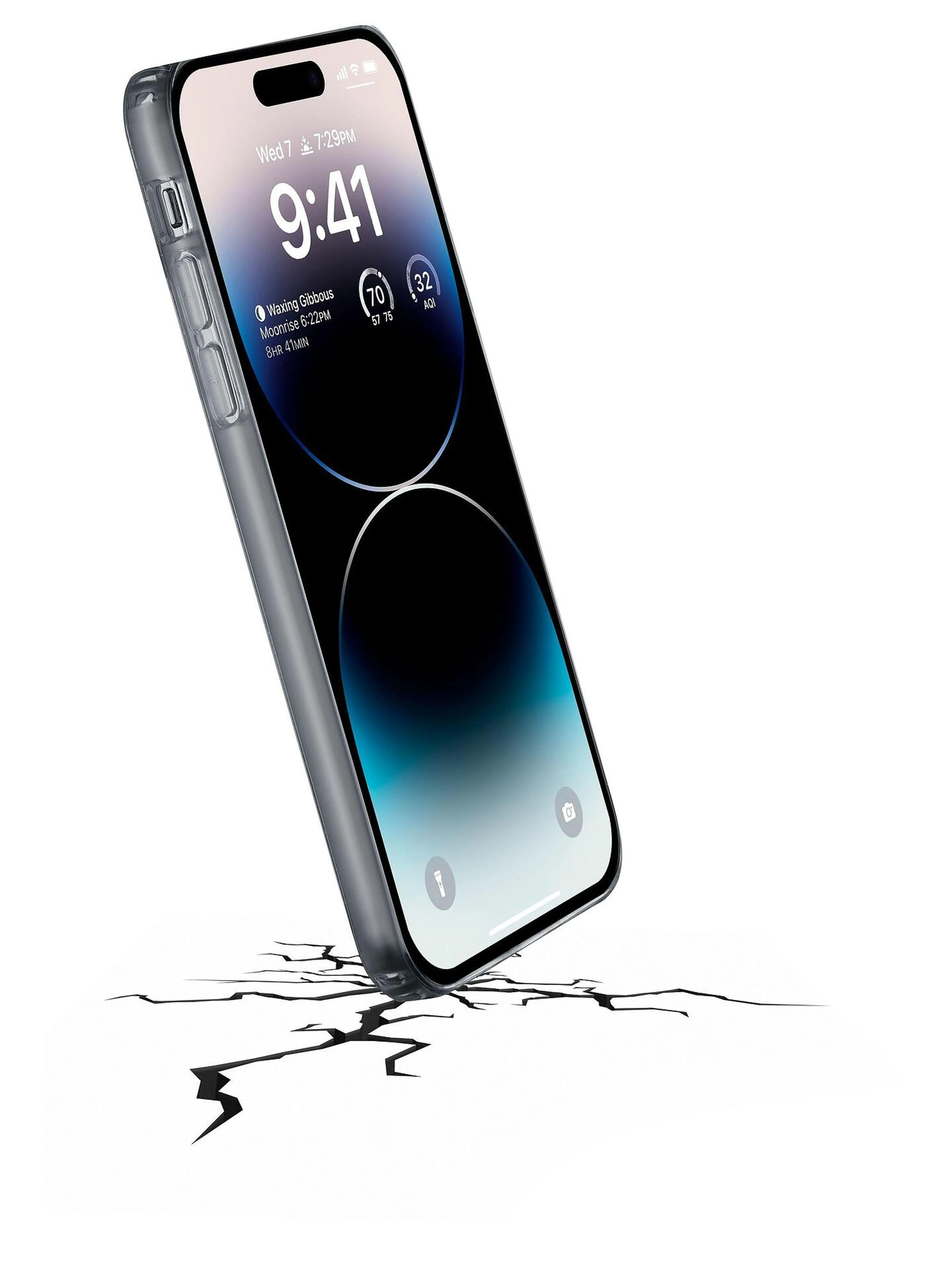 Clear Strong прозрачен твърд калъф за iPhone 14 Pro