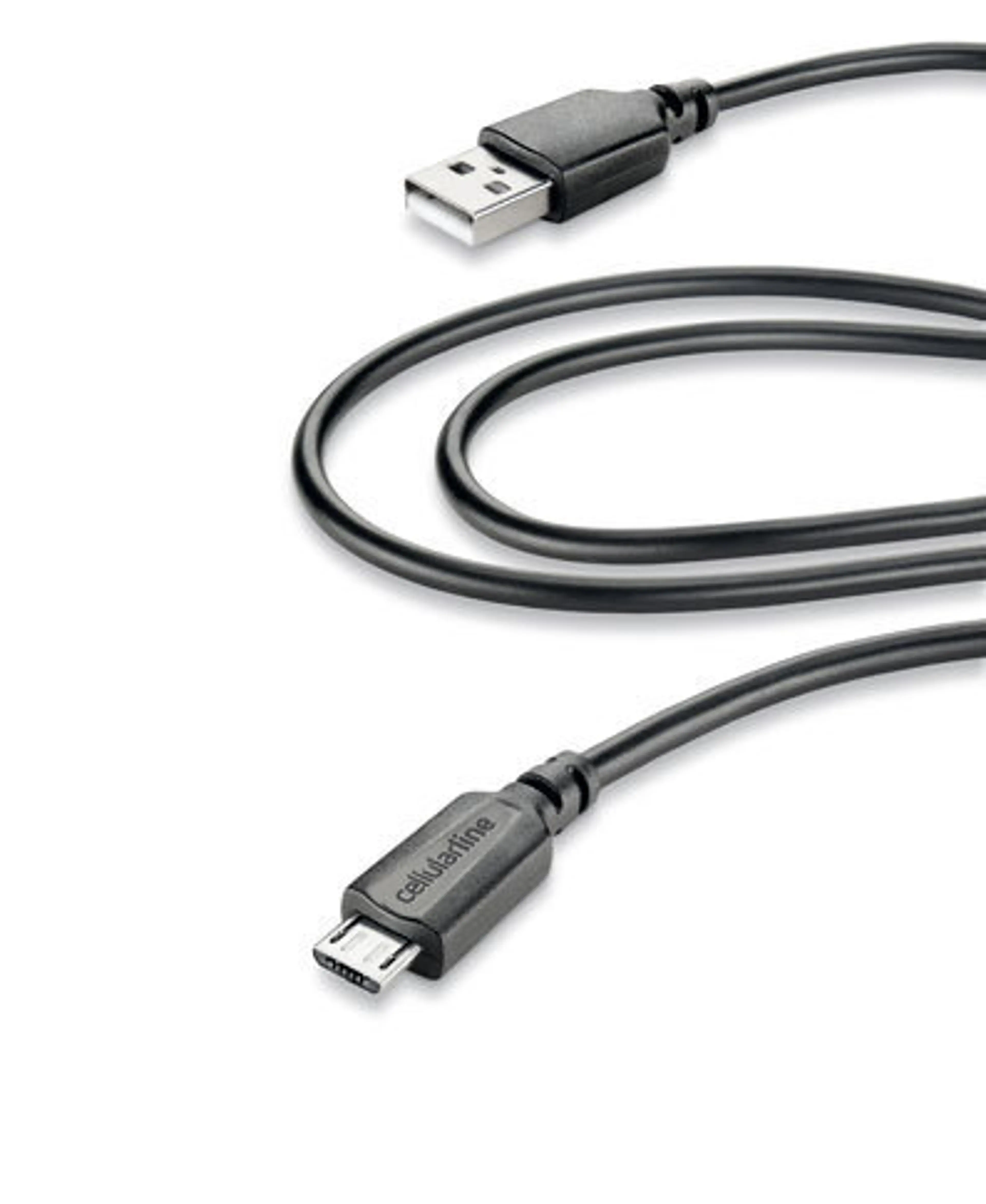 Кабел данни USB - micro USB 2m