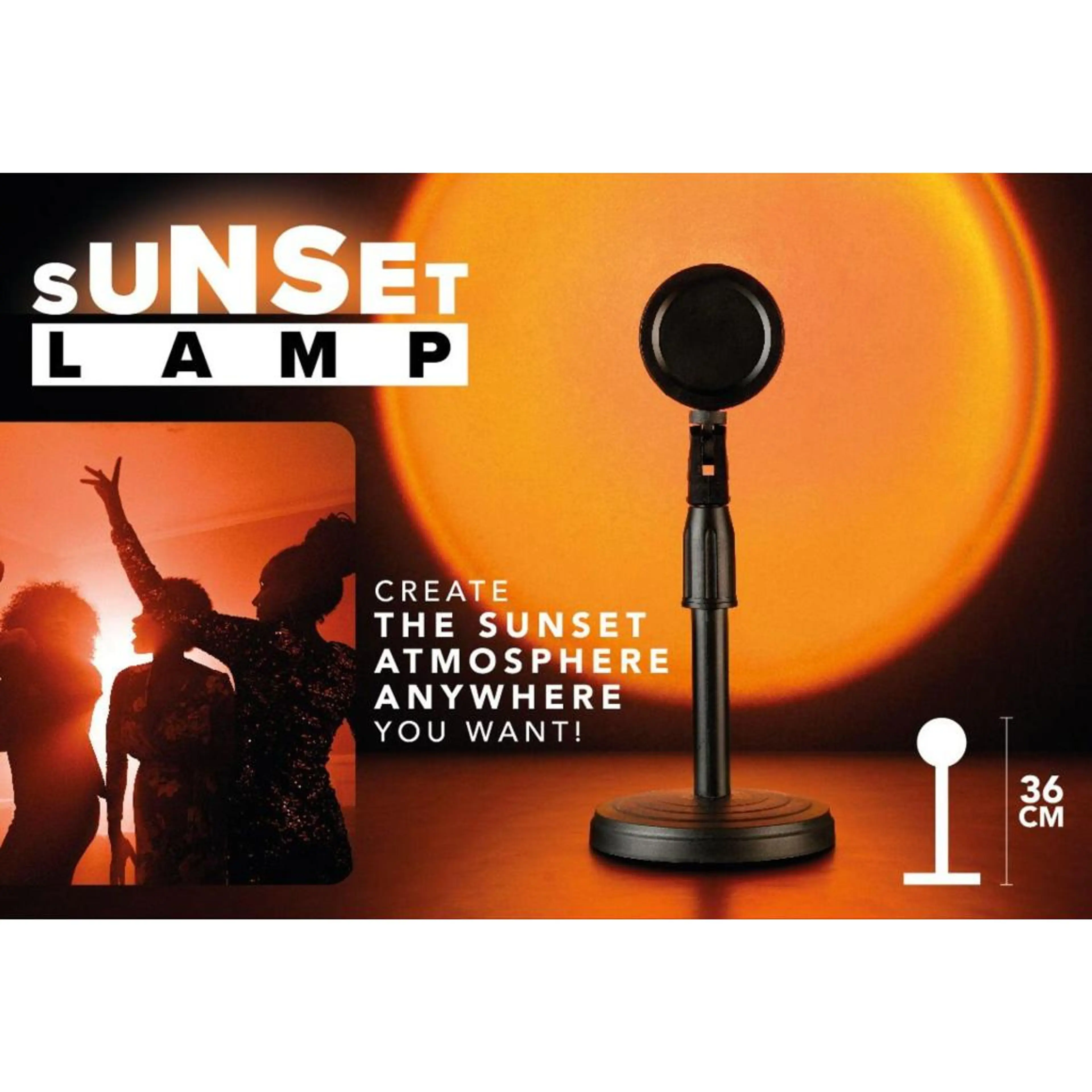 Sunset LED лампа 36 см