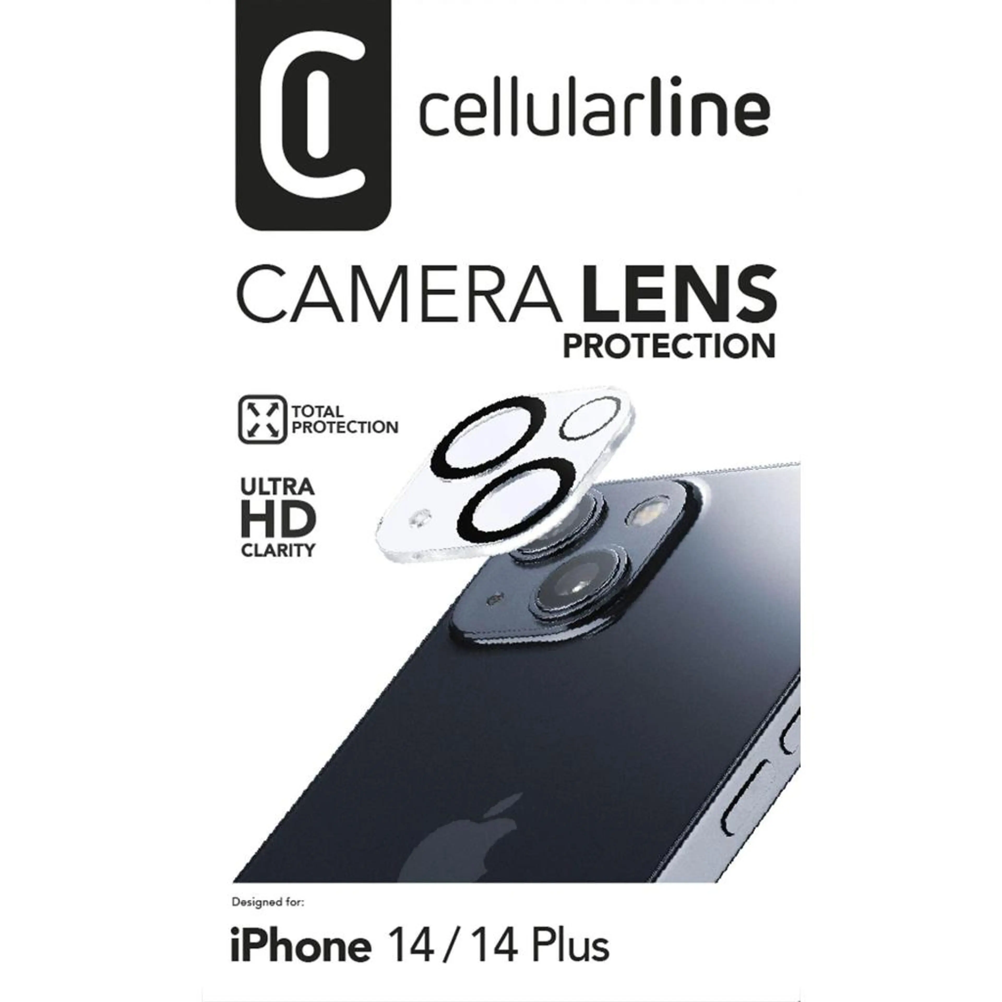 Закален протектор за камера за iPhone 14/14 Plus
