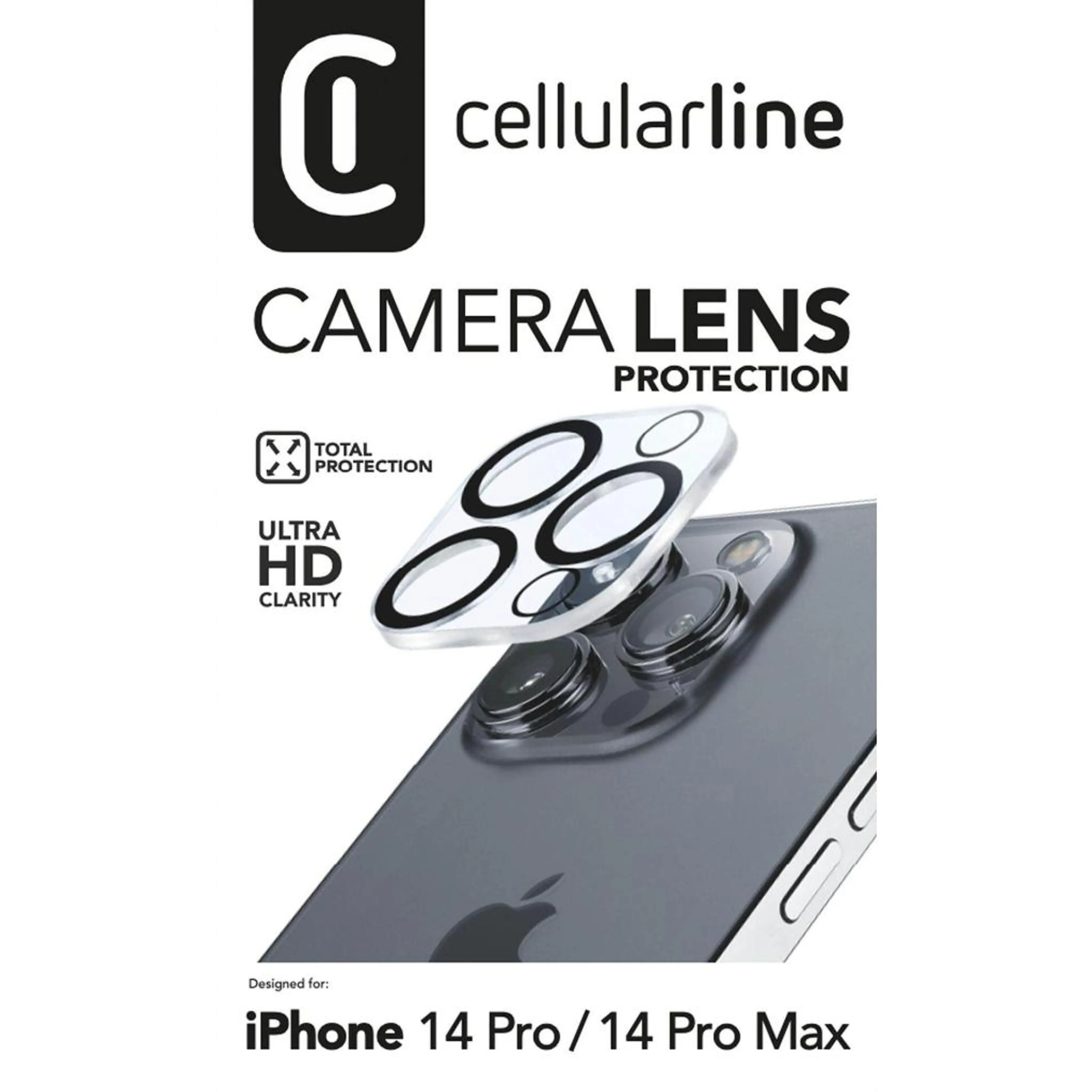 Закален протектор за камера за iPhone 14 Pro/14 Pro Max