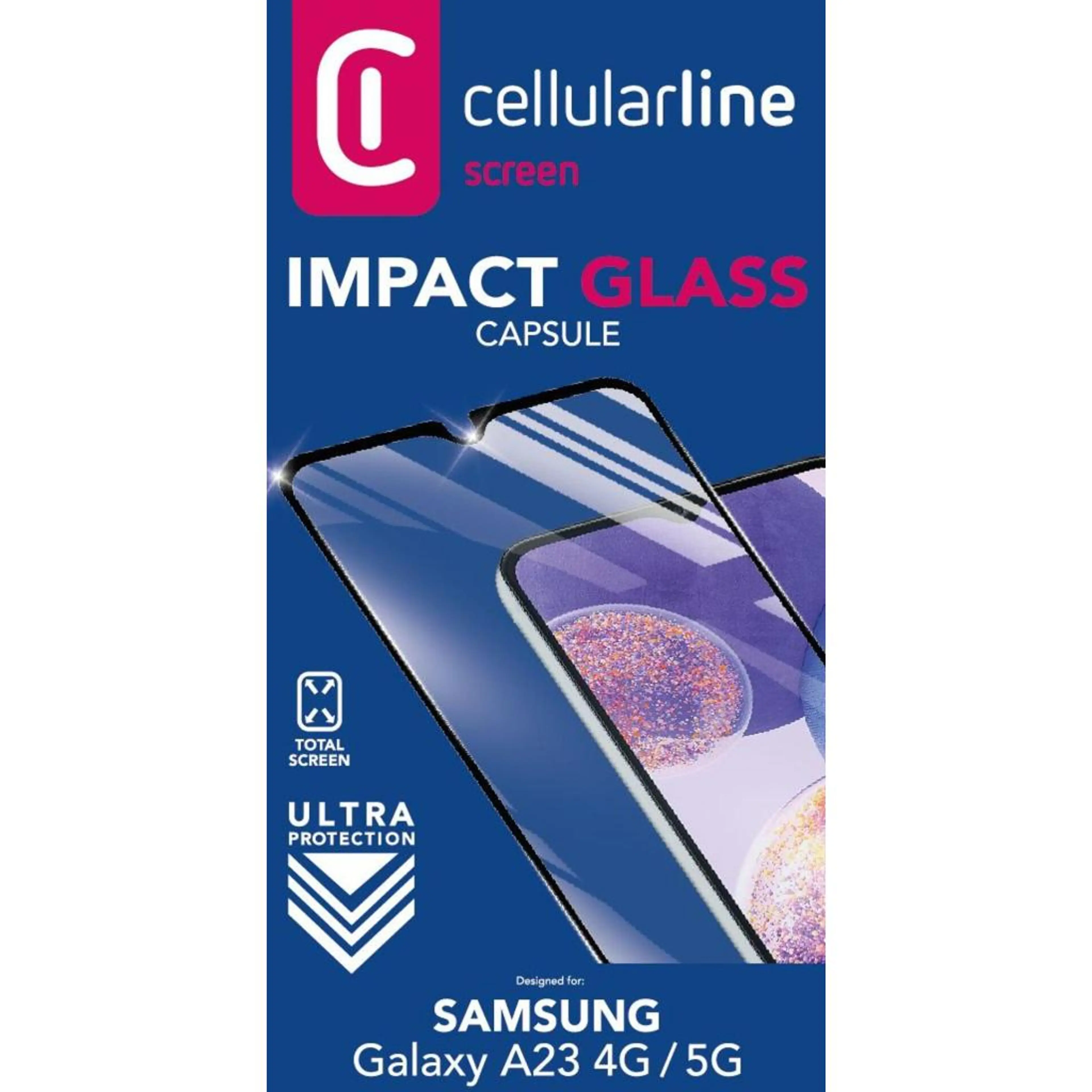 Закалено протектор за Samsung Galaxy A23 4G/5G черен